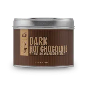 Bourbon Smoked Sea Salt Dark Hot Chocolate
