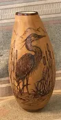 Blue Heron — Gourd Divas