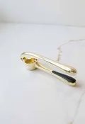 Atelier Black and Gold Garlic Press