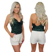Shine Top-Emerald