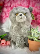 Bearington Collection - Gordie the Grey Plush Persian Cat