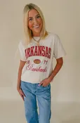 ARKANSAS FOOTBALL OVERSIZED TEE