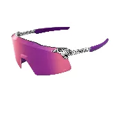 100% Aerocraft LE Elly 3 Gloss White - Purple Mirror Lens