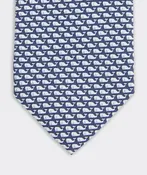 Vineyard Whale Silk Tie