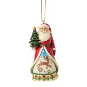 Santa Vintage Christmas Orn