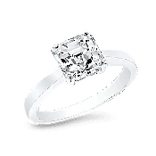 Asscher Cut 1.5 Ct. 14K Ring