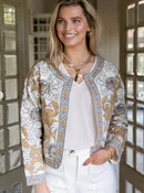 Alice Embroidered Jacket by Ex Voto