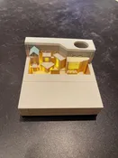 3D City Lights Memo Pad