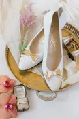 The Bella Bow Heels — Bardot Bridal Hair