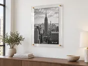 Acrylic Floating Frame 18"x24" Wall Mount