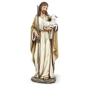 10.5" GOOD SHEPHERD STATUE RENAISSANCE COLLECTION