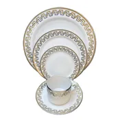 Calypso Ultra-White 5 Piece Place Setting