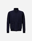 BOMBER IN 3 LAYERS WOOL STORM