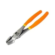 10" Slip Joint Polished Steel Pliers Comfort Grip