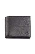 Black Bifold Leather Wallet