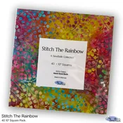 10" Square Pack - Stitch The Rainbow