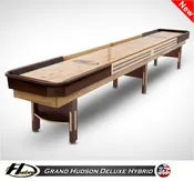 14' Grand Hudson Deluxe Hybrid Shuffleboard Table