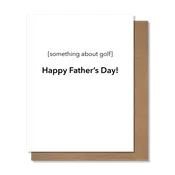 About Golf Fathers Day Card