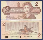 1986 Birds of Canada $2