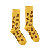 Bonfolk Monarch Butterfly Socks