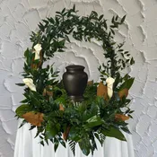 Elegant Arch - Cremation Arrangement