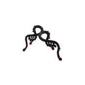Blood on Snow Raven Glass Squids (2 Gauge) — KOLO BODY ARTS