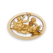 Water Polo Ornament | Women | Personalized