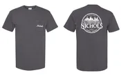 Nichols Logo Tee - Graphite