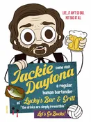 "Regular Human Bartender" 12 x 16 poster