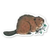 Beaver Sticker
