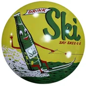 Dome Sign, Drink Ski, 16″