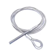 Cable Stainless Steel 3/8″ X 207 3/4″ Loop & Stud Side
