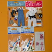 3D Activity + Accessory Scrapbook Stickers