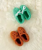 Marigold Baby Booties Downloadable Pattern
