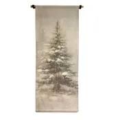Christmas Tree Canvas Scroll