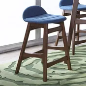 24 Inch Counter Chair - Blue (RTA)