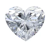 0.90 CARAT HEART BRILLIANT GIA CERTIFIED H COLOR VS2 CLARITY NATURAL DIAMOND