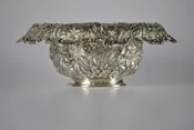 S. Kirk & Son Sterling Rose Floral Repousse Bowl