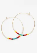Amano Studio - Japanese Seed Bead Hoops - New Mexico