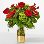 Plaid Throw Bouquet
