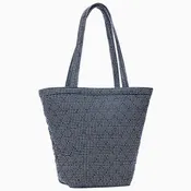Cinde Indigo Quilted Tote Bag
