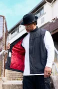 302 Vest With Red Paisley