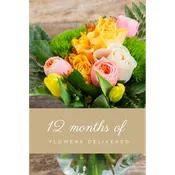 12 Month Flower Subscription