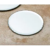 Biedermann & Sons 4-Inch Round Mirror Plate (H377SM)