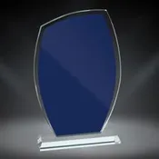 Azure Sail Glass, Blue