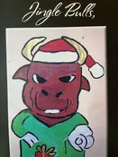 Jingle Bulls Holiday Card