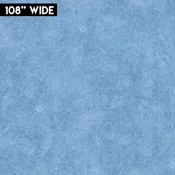 108" Fine Line Floral Quilt Backs - Soft Blue | MASQB11240-B