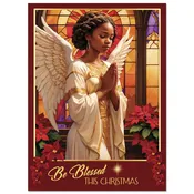 Be Blessed This Christmas African American Holiday Cards