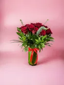2 Dozen Red Roses – 24 Long Stem Red Roses