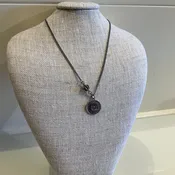 Sterling Silver Initial “D” Necklace